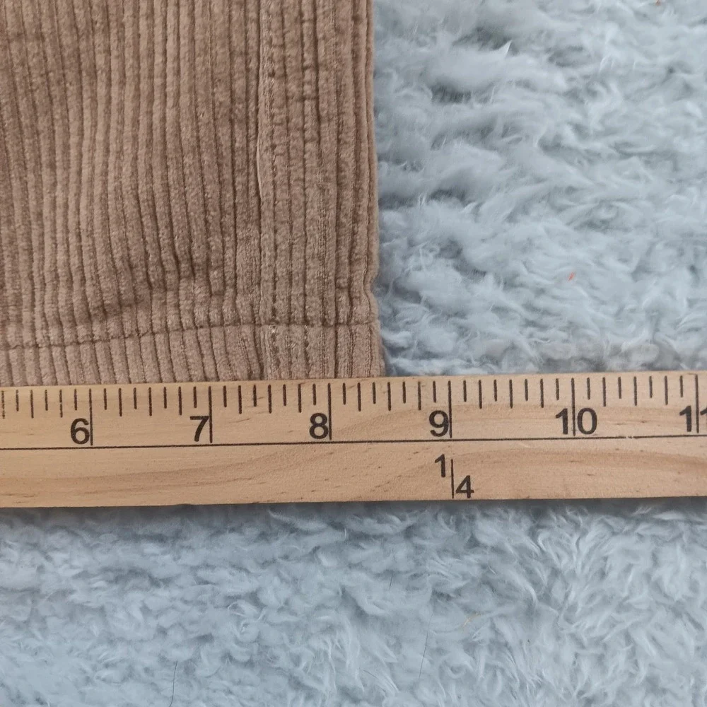True Religion Cargo Pant Vintage Corduroy Mens 30 Tan Straight‎ Leg Horseshoe